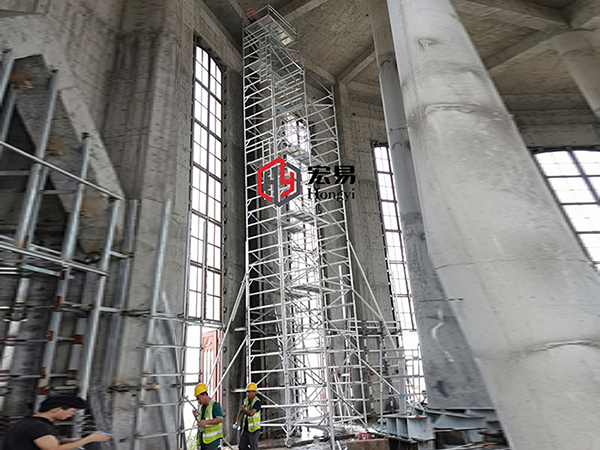 盤(pan)扣型腳手架的(de)特點有哪些？